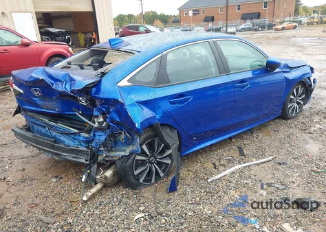 2022 Honda Civic Ex from USA, damaged, VIN 2HGFE1F77NH309331